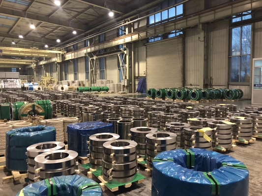 Cold Rolled DIN X6CrMo17-1 EN 1.4113 Stainless Steel Strip In Coil Annealed