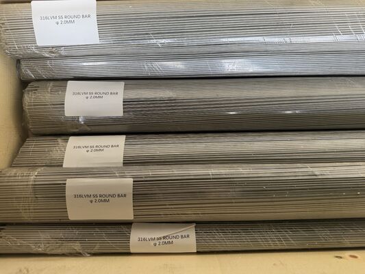 ISO 5832-1 Stainless Steel Round Bars 316LVM ASTM F138 Grade 1.4441