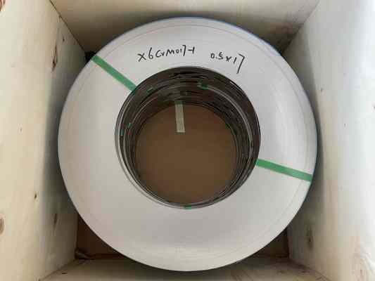 เหล็กกล้าไร้สนิม Slit Strip Coil AISI 434 EN 1.4113 DIN X6CrMo17-1