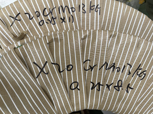 X20CrMo13 แถบกรีดสแตนเลสในม้วน EN 1.4120